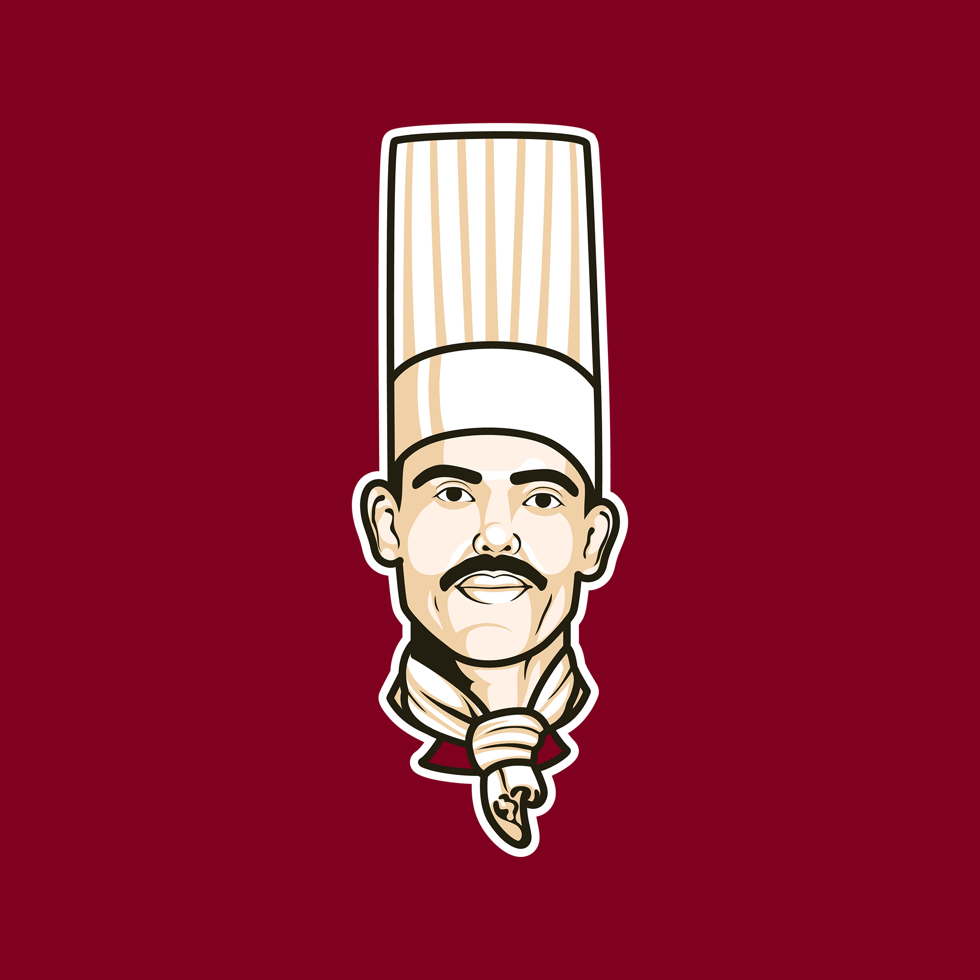 Nam Sushi Chef Logo Watermark